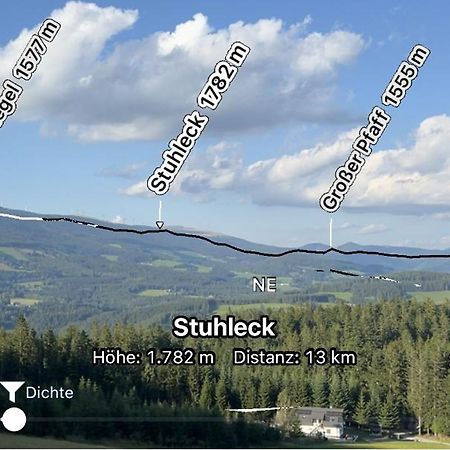 Vila Waldheimatblick Sankt Kathrein am Hauenstein Exteriér fotografie